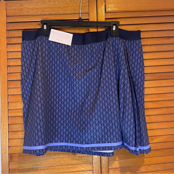 Lady Hagen Women’s Side Pleat Contrast Golf Skort Size XXL NWT - Picture 1 of 6